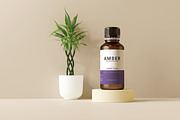 7 in 1 Amber Glass Cosmetic Bundle, a Cups & Container Mockup by pmvch (Thumbnail 17 of 106)