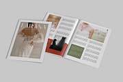 A4 Magazine Mockup Set - 8 views, a Books & Magazine Mockup by Illusiongraphic (Thumbnail 3 of 19)