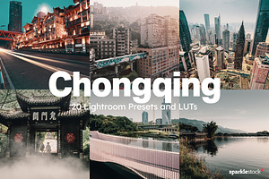 20 Chongqing Lightroom Presets LUTs