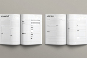 Planner Layout Design Template