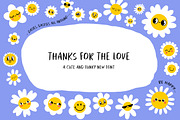 Thanks For The Love Font, a Sans Serif Font by Lollipop Hand Drawn (Thumbnail 1 of 4)
