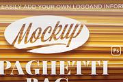 Kraft Spaghetti Pasta Bag Mockup, a Packaging Mockup by Reformer Mockup (Thumbnail 2 of 4)
