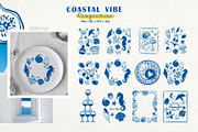 Coastal vibe. Summer clipart set, an Object Graphic by VerAna (Thumbnail 9 of 20)