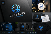 22 Modern Technology Logo Bundle, a Branding & Logo Template by Design_Planet (Thumbnail 4 of 7)