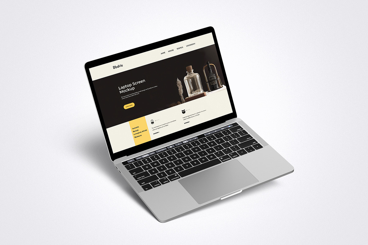 Laptop & Website Screen Mockup, a Mac Mockup by Mockup Supper (Photo 8 of 15)