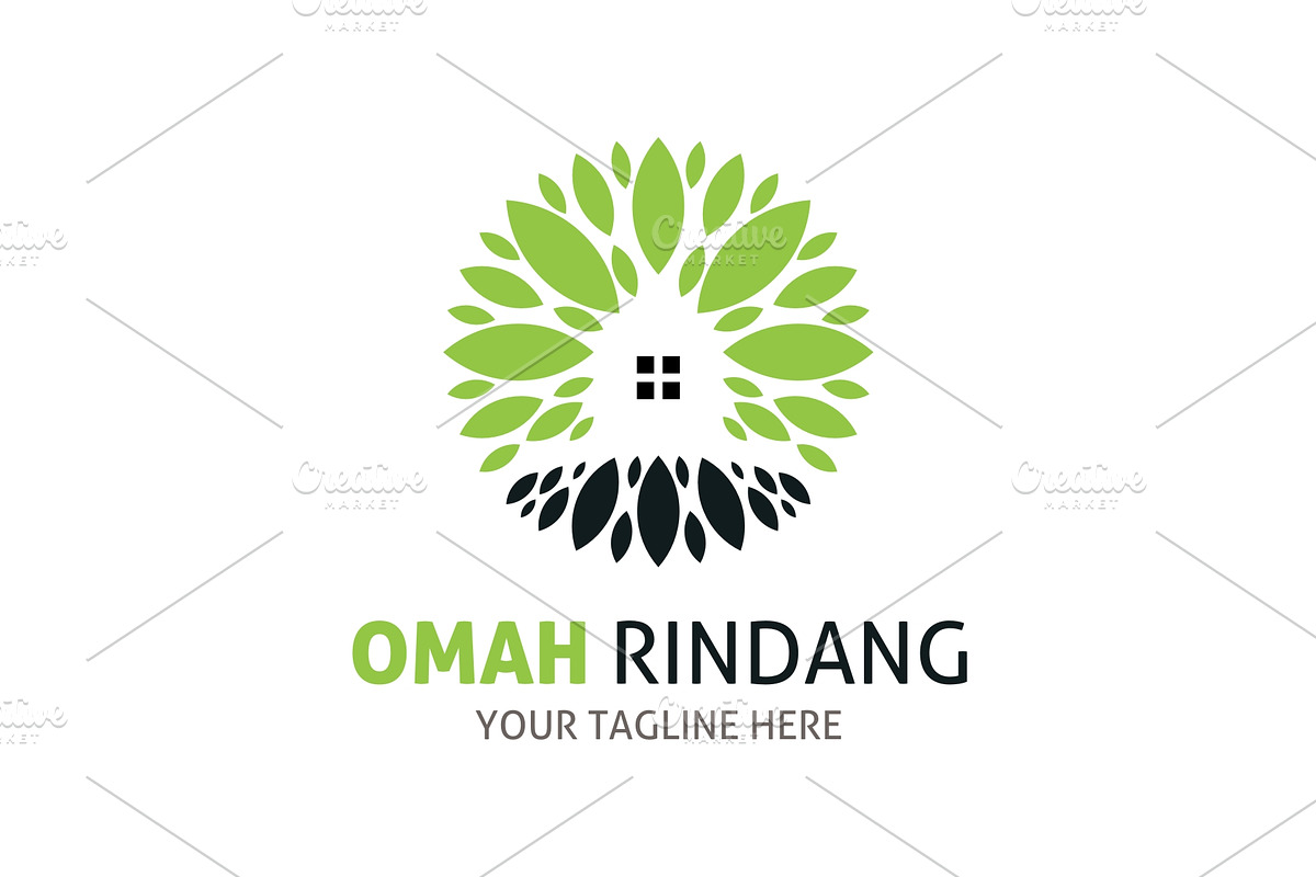 OmahRindang Logo, a Branding & Logo Template by mocha7 (Photo 1 of 2)