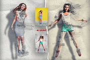 Exotic Canvas PS Actions Bundel, an Action Add-On by Amorjesu.com (Thumbnail 44 of 104)