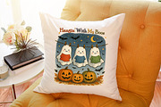 Ghost Hangin with My Boos Halloween, an Illustration by Sublimation Artist (Thumbnail 9 of 9)