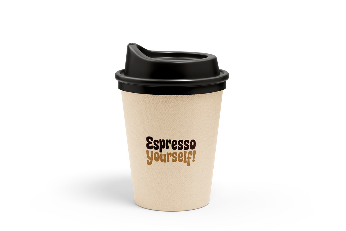 Coffee Cup Mockup, a Packaging Mockup by SLAB! Design (Photo 3 of 7)
