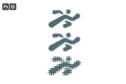 Blob Halftone, a Layer Style Add-On by [VAULT] Ctrl (Thumbnail 4 of 5)