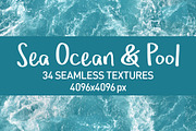 34 Seamless Sea,Ocean&Pool Textures, a Pattern Graphic by Creative Graphics (Thumbnail 1 of 8)