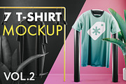 Changeable T-shirt Mockups Bundle, a Shirt Mockup by As Good As Possible (Thumbnail 1 of 13)