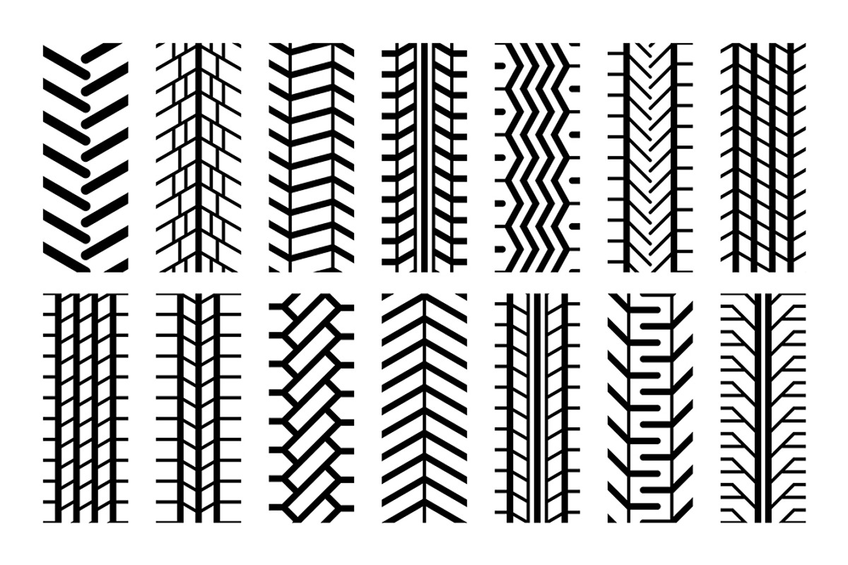 Tire tracks, a Pattern Graphic by Volyk (Photo 1 of 2)
