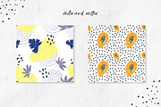 Seamless patterns JUNGLE collection, a Pattern Graphic by SketchCliparts (Thumbnail 4 of 7)
