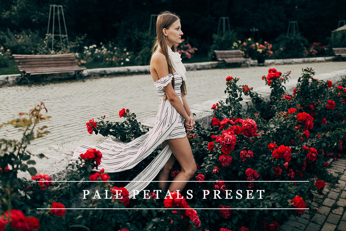 Pale petals - Lightroom preset, an Action Add-On by LovelyPhotoPrints (Photo 1 of 6)
