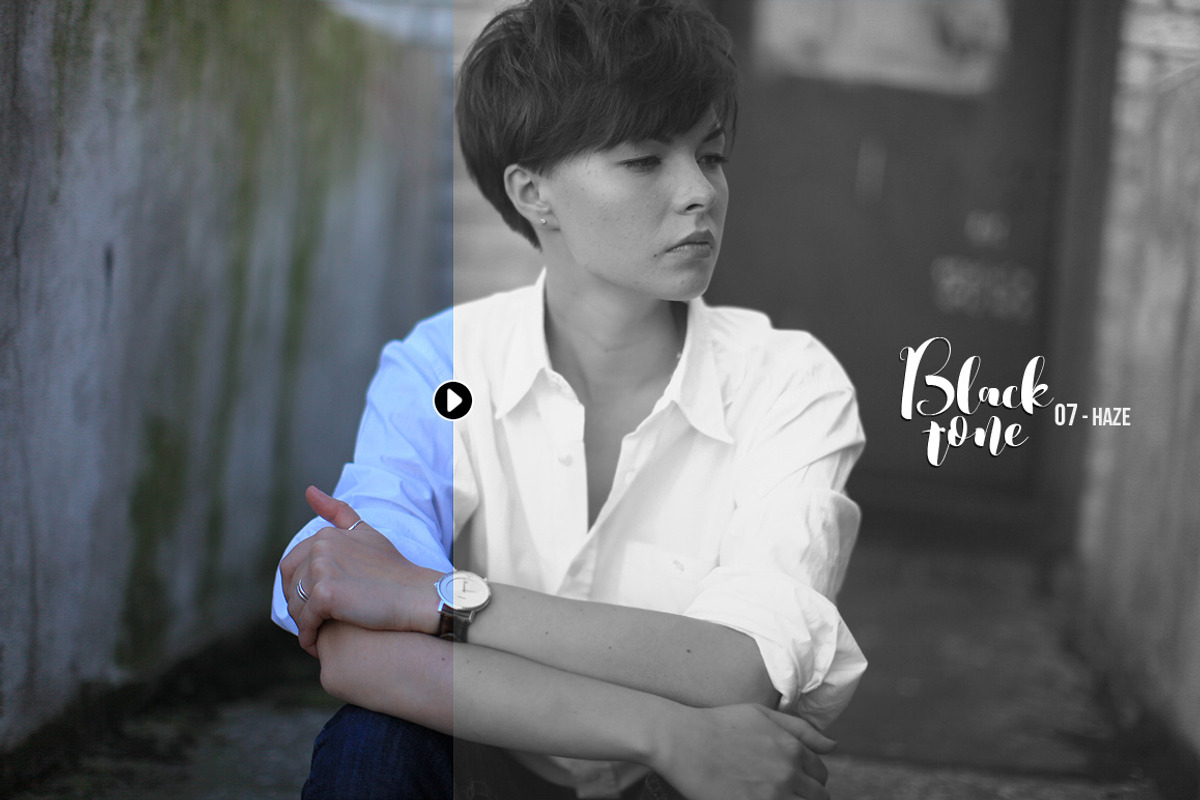 Blacktone B&W Lightroom Presets preview 6