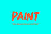 Choltak - Paint Brush Font, a Sans Serif Font by Iqsiart Studio (Thumbnail 3 of 8)