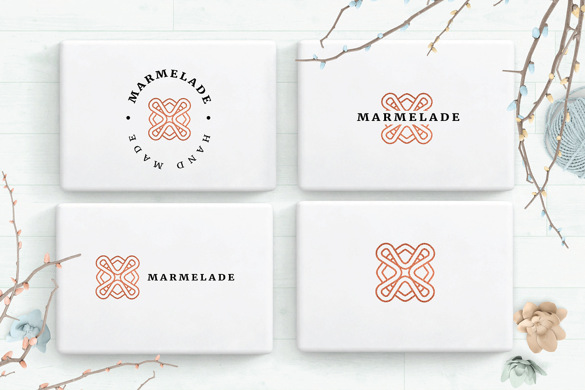 Logo Creator - geometric minimal kit, a Branding & Logo Template by Nues Design (Photo 16 of 31)