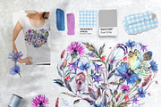 La Bucolica | Meadow Wildflowers Set, an Illustration by Inna Sinano (Thumbnail 4 of 9)