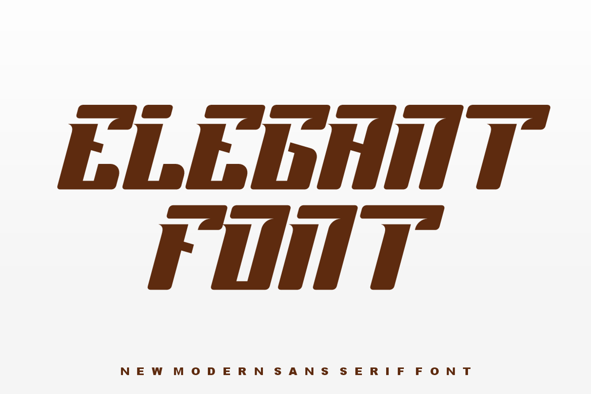 Speed Slower - Font, a Sans Serif Font by artchiles_design (Photo 3 of 5)