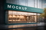 Shop Facade Mockup Generated with AI, an Advertising Mockup by dpi (Thumbnail 3 of 13)