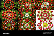 Berry Art. 33 images, a Food & Drink Photo by Handmadefont (Thumbnail 6 of 10)