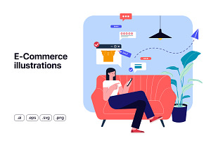 Zuu : E-Commerce Illustration
