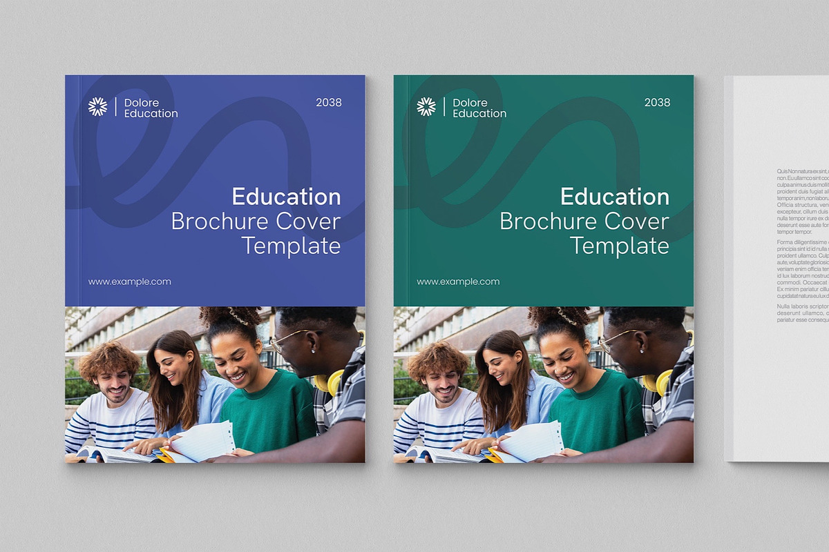 Education Brochure Cover Template, a Brochure Template by BrandPacks (Photo 4 of 6)