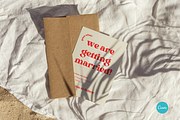 Colorful Retro Themed Save The Date, an Invitation Template by StudioVonBraitenberg (Thumbnail 4 of 10)
