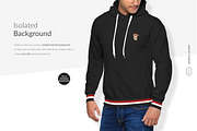 Men Hoodie Mock-ups Set FREE DEMO, a Books & Magazine Mockup by Apparel_Mockups (Thumbnail 13 of 25)
