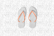 Flip Flops Mockup, a Books & Magazine Mockup by Field Office (Thumbnail 3 of 3)