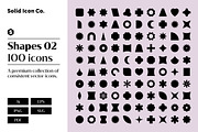 Shapes 02 Icons, a Solid Icon by Solid Icon Co (Thumbnail 1 of 6)