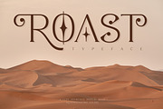 ROAST - Decorative Display Serif, a Serif Font by Konstantine Studio (Thumbnail 1 of 10)