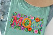 Floral Mom Png Mom Design, an Illustration by Designworld (Thumbnail 3 of 3)