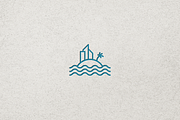 Minimalist Beach Property Logo, a Branding & Logo Template by Luxury Logos (Thumbnail 4 of 4)