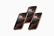 iPhone 16 Pro - 24 Mockups Scenes, an iPhone Mockup by Asylab (Thumbnail 37 of 58)