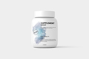 Supplement /Protein Jar Label Mockup, a Cups & Container Mockup by Toasin Studio (Thumbnail 3 of 7)