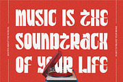 Rosela Sabrin || Unique Display Font, a Sans Serif Font by Idea Studio (Thumbnail 2 of 5)