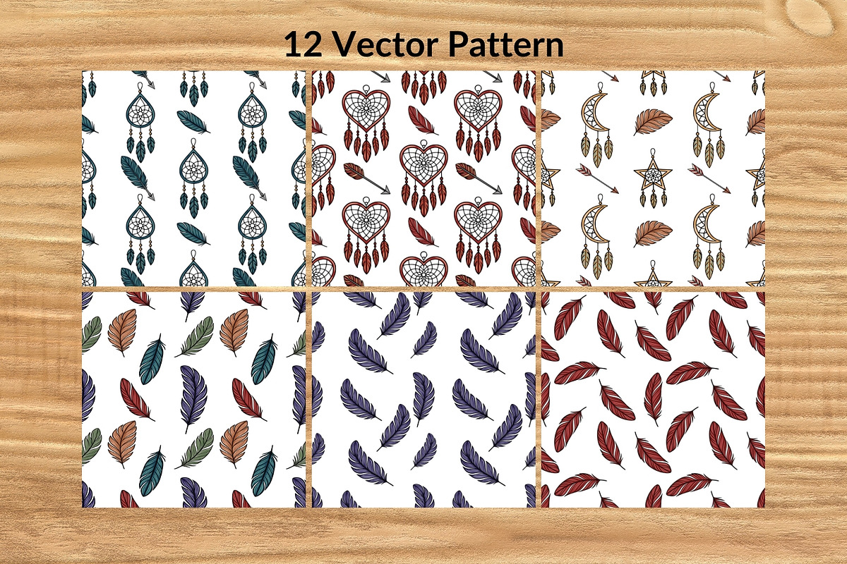 Mystic Forest Set, a Pattern Graphic by Elatedowl (Photo 2 of 18)