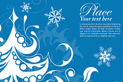 Christmas and New Year Backgrounds, a Decorative Illustration by TAlex (Thumbnail 3 of 6)