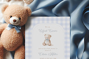 Teddy Bear Baby Shower Invite Bundle, an Invitation Template by LucaTheme (Thumbnail 2 of 7)