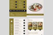 Restaurant Menu Bifold Brochure, a Brochure Template by Annora Studio (Thumbnail 6 of 6)