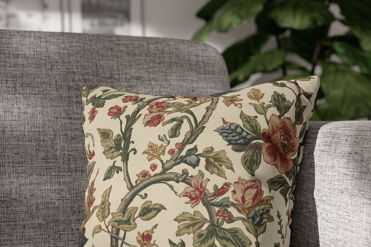 William Morris Vintage Floral Patter, a Pattern Graphic by elfy creative (Photo 2 of 5)
