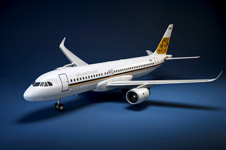 Airline aerial stock photography, a Transportation Photo by shahsoft