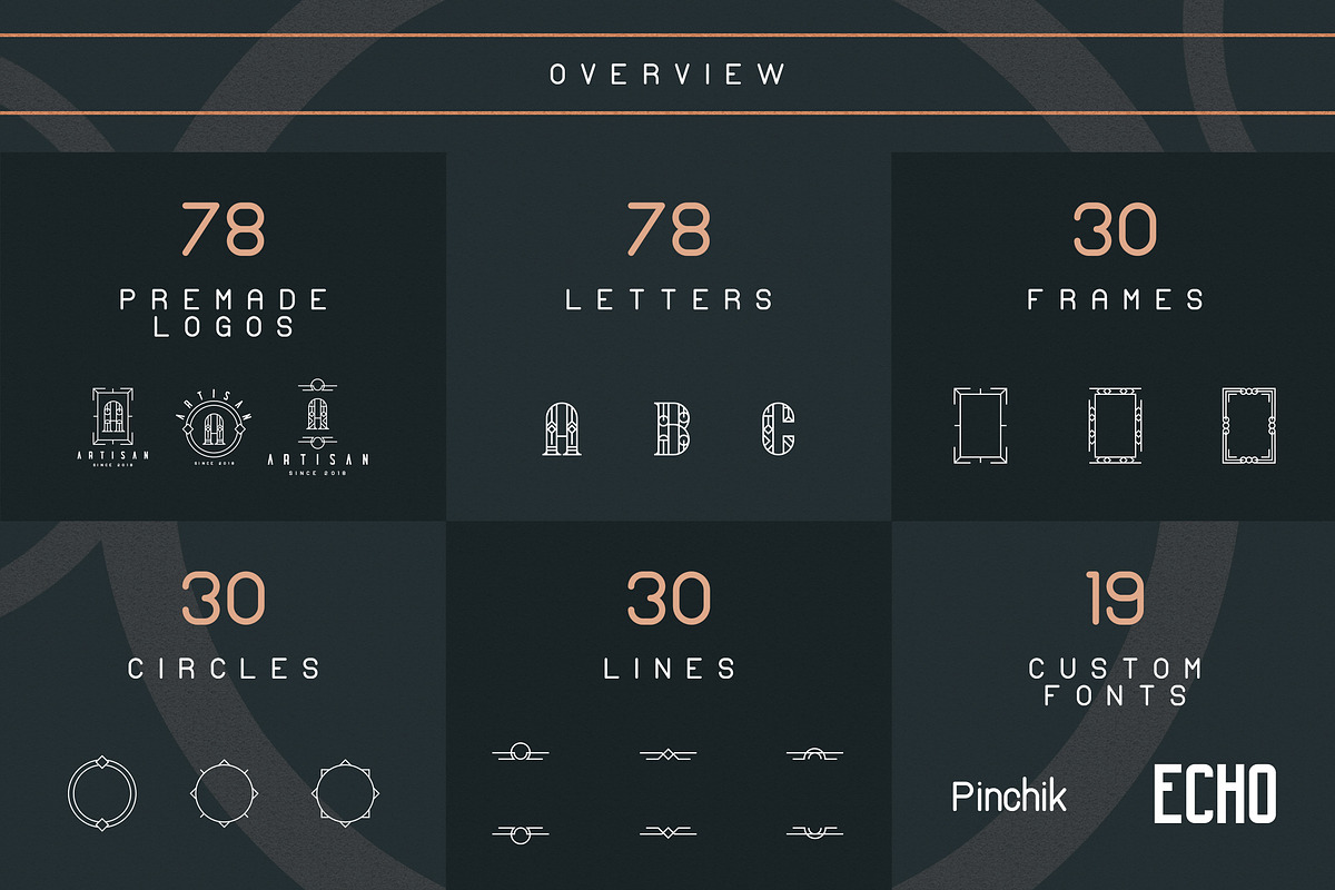 9in1 Ultimate Creation Kit | $29, a Branding & Logo Template by VP Fonts (Photo 60 of 84)