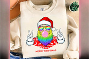 Merry Swiftmas Retro Christmas PNG, an Illustration by DreamArtGraphic (Thumbnail 3 of 5)