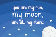 Luna Love - Layered Crafty Font, a Font by Attype (Thumbnail 4 of 8)