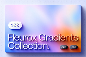 100 Floral Gradients Collection, a Texture Graphic by Asylab