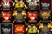 08 New Year Flyer Bundle, a Flyer Template by StarPixles11 (Thumbnail 10 of 10)