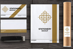 Branding Stationery Mockup - VII